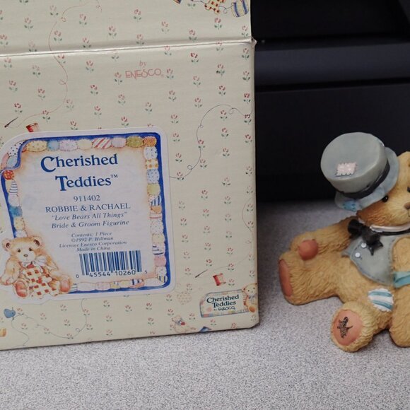 Cherished Teddies Robbie and Racheal Love Bears All Things - Picture 8 of 8